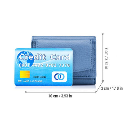 Genuine Leather RFID Blocking Wallet