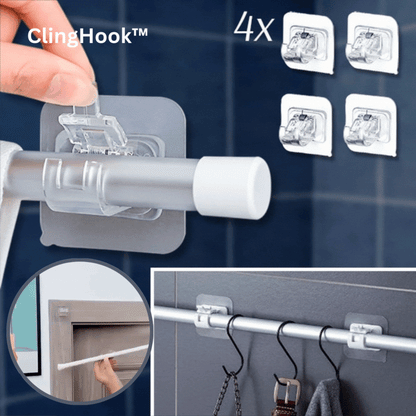 Easy Hang Hook for Instant Home Organization - Fesara
