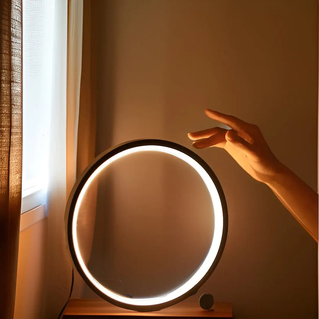 Stylish Round LED Desk Lamp