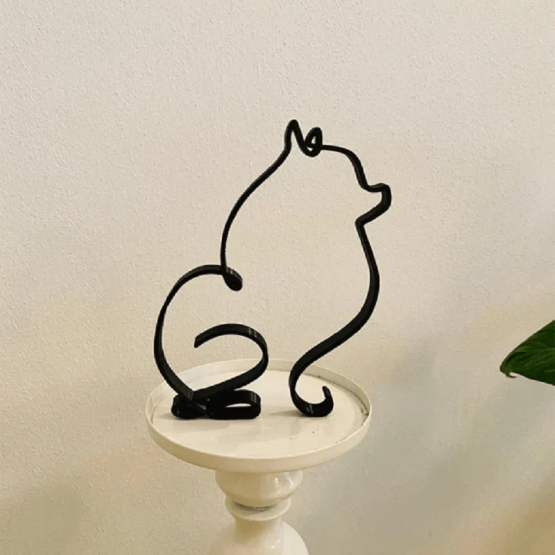 Pet Dog Figurine Home Decor Statue