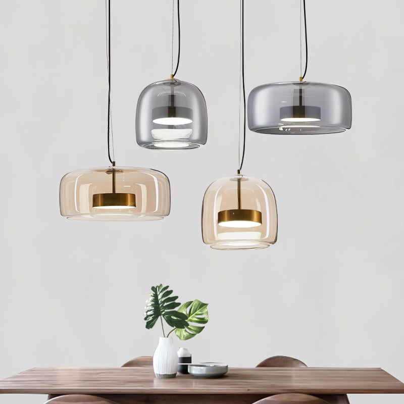 Elegant Glass Pendant Light for Home Decor