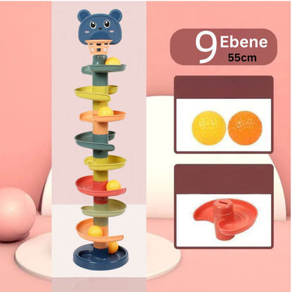 Colorful Kids Wooden Ball Stack Toy