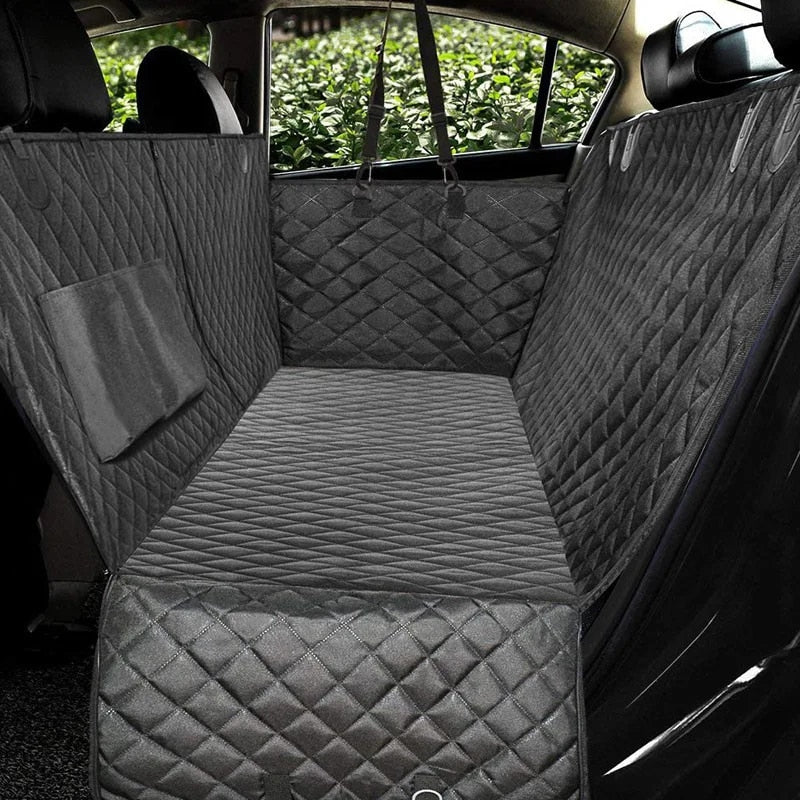 Durable Pet Car Seat Cover with Padded Protection - Fesara