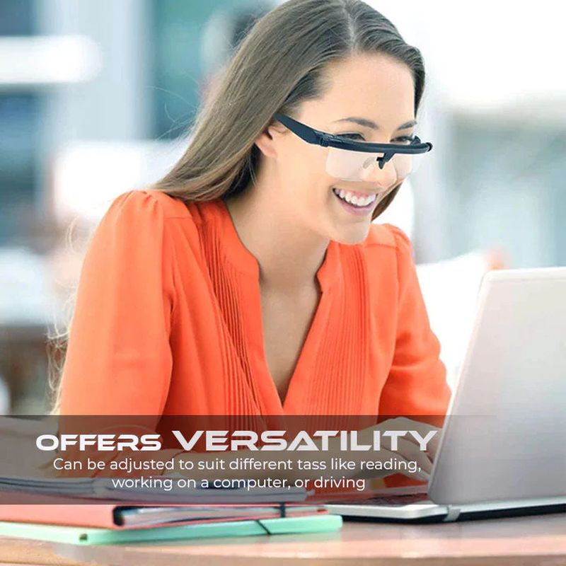 Prescription Free Adjustable Focus Reading Glasses