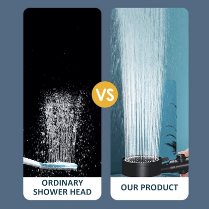 Fesara Adjustable 5 Mode Shower Head with Button Control