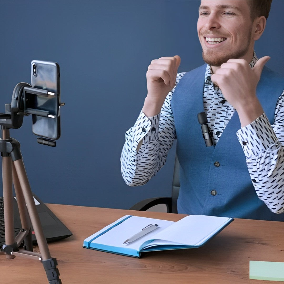 Easy to Use Wireless Lavalier Mic - Fesara
