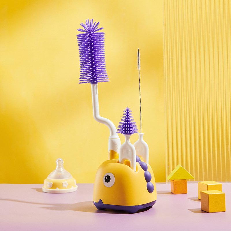 Baby Bottle Cleaning Brush Set with Storage Case - Fesara