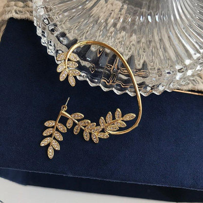 Sparkling Crystal Drop Earrings
