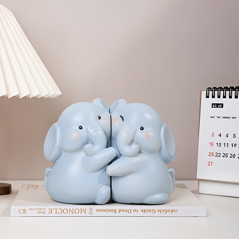 Fun Animal Figurine Book Ends