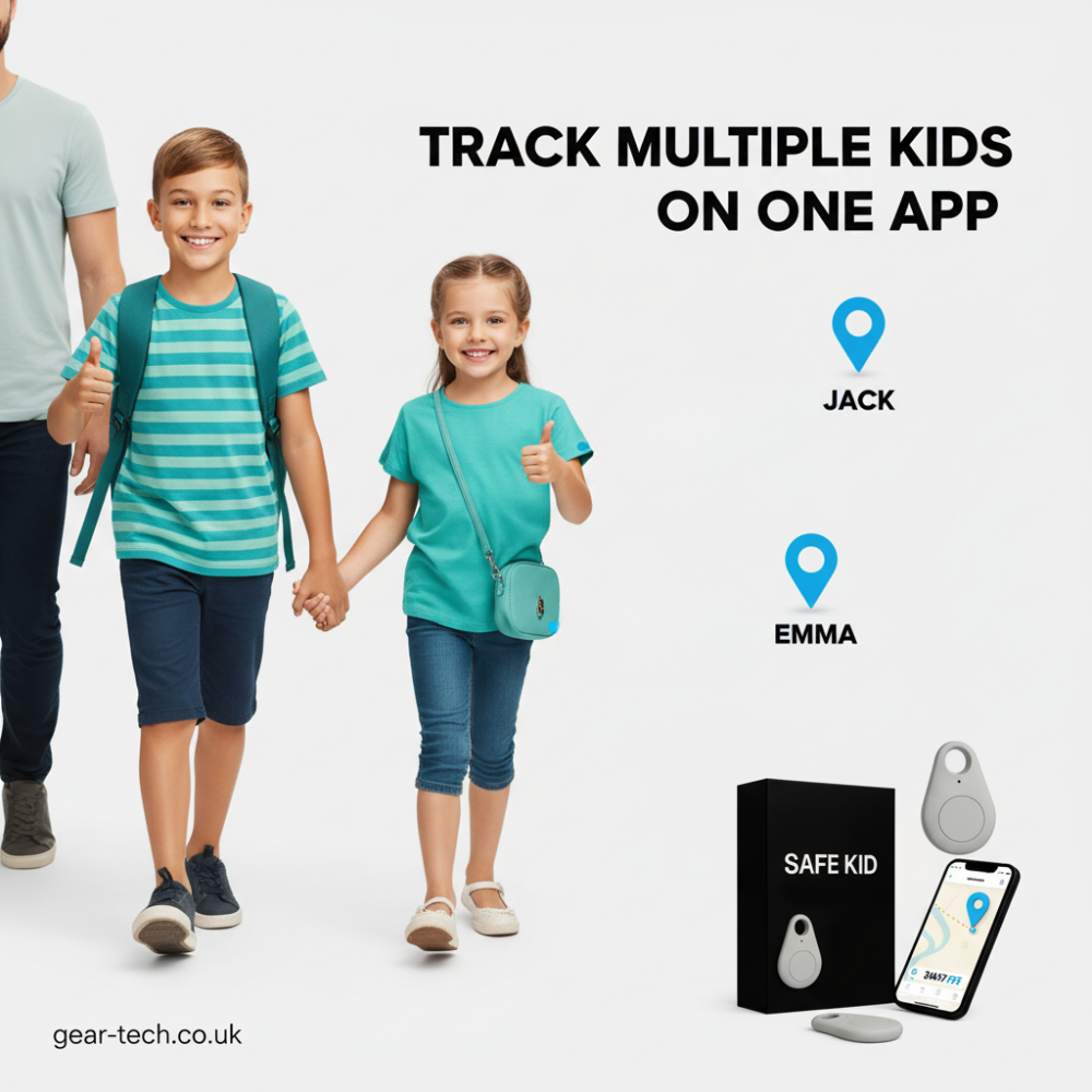Accurate Kids GPS Tracker Waterproof Locator Device