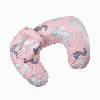 Comfortable Nursing Pillow with Baby Head Rest
