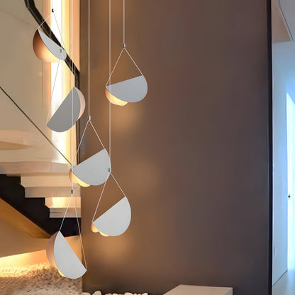 Elegant Modern White Drop Pendant Light