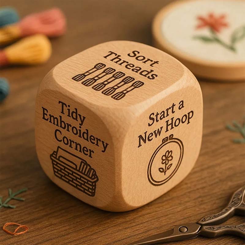 Creative Artistic Dice Set