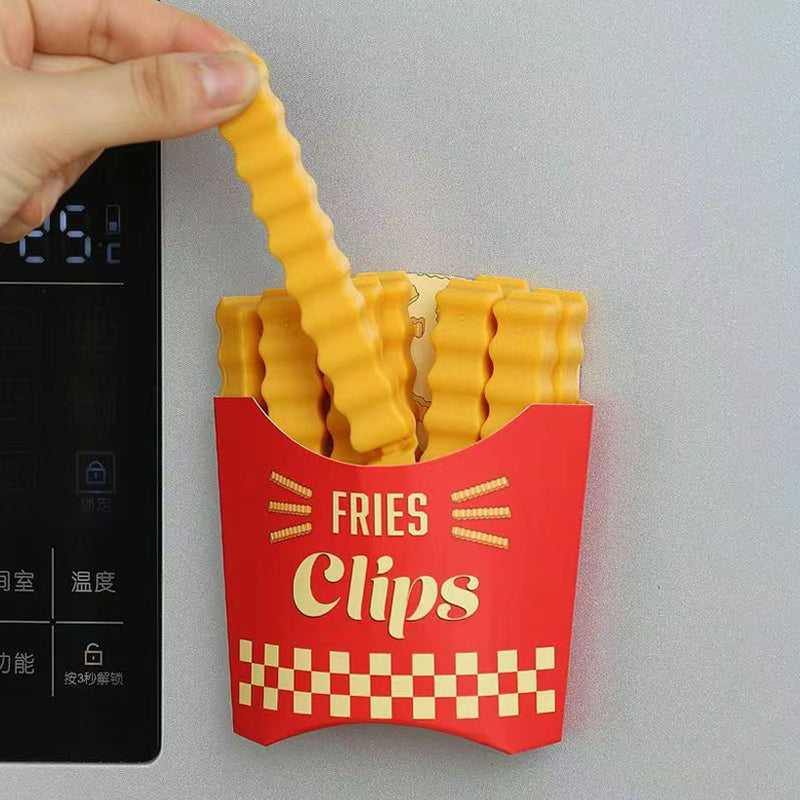 Funny Food Sealing Magnetic Chip Clip