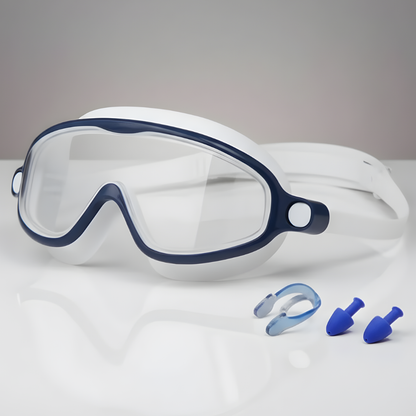 Kids Clear Vision Swim Goggles Set