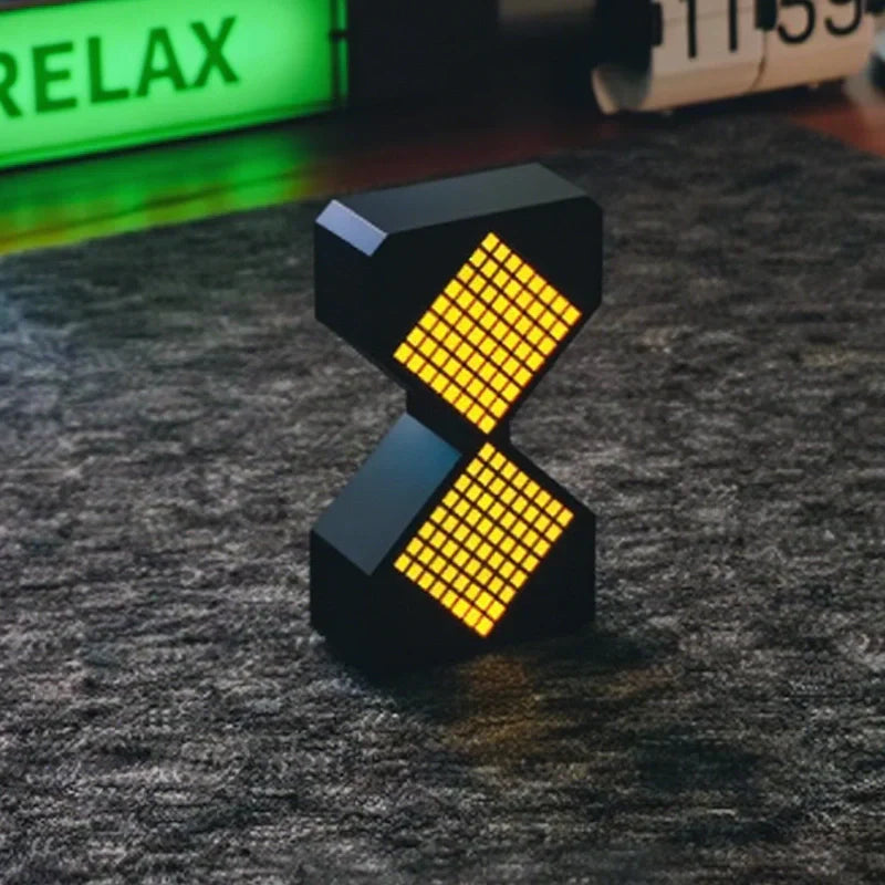 Timeless Pixel Glass Table Lamp
