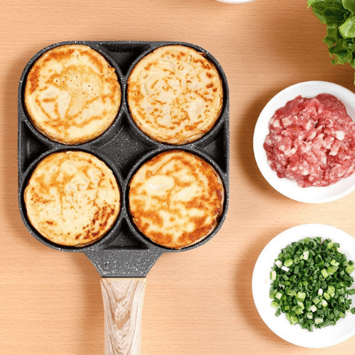 Practical 4-in-1 Non-Stick Cooking Pan