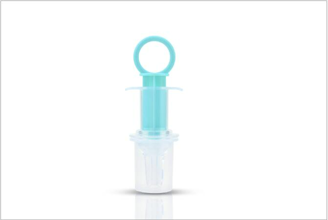 Baby Syringe with Gentle Nipple Adapter