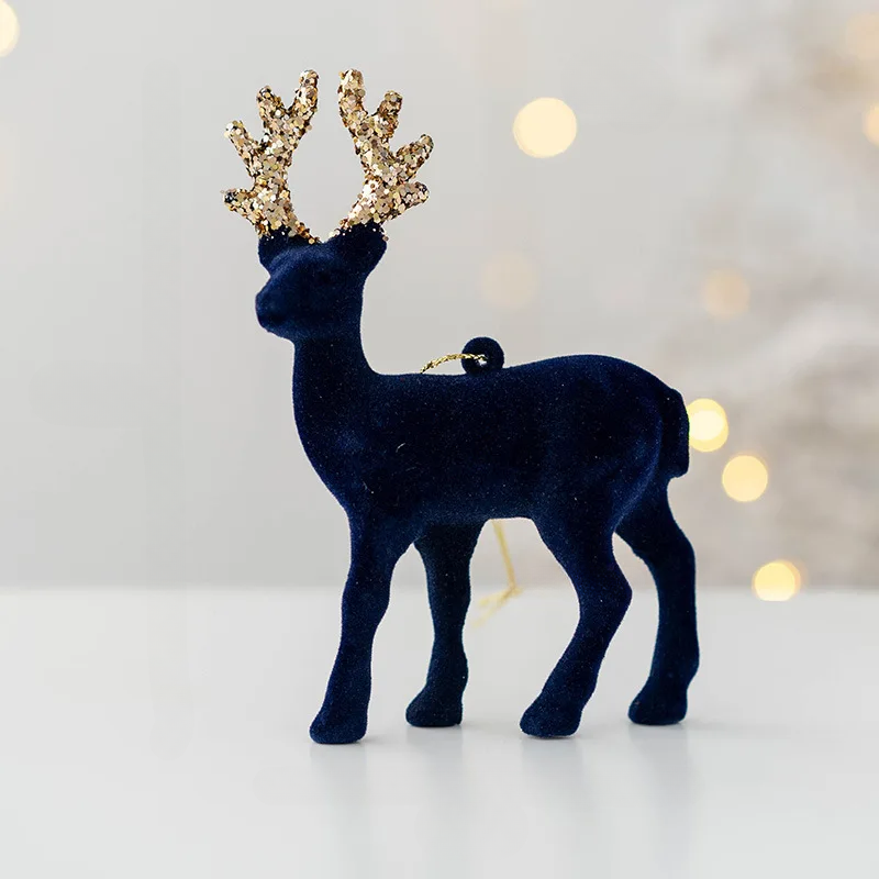 Shimmering Reindeer Christmas Ornament