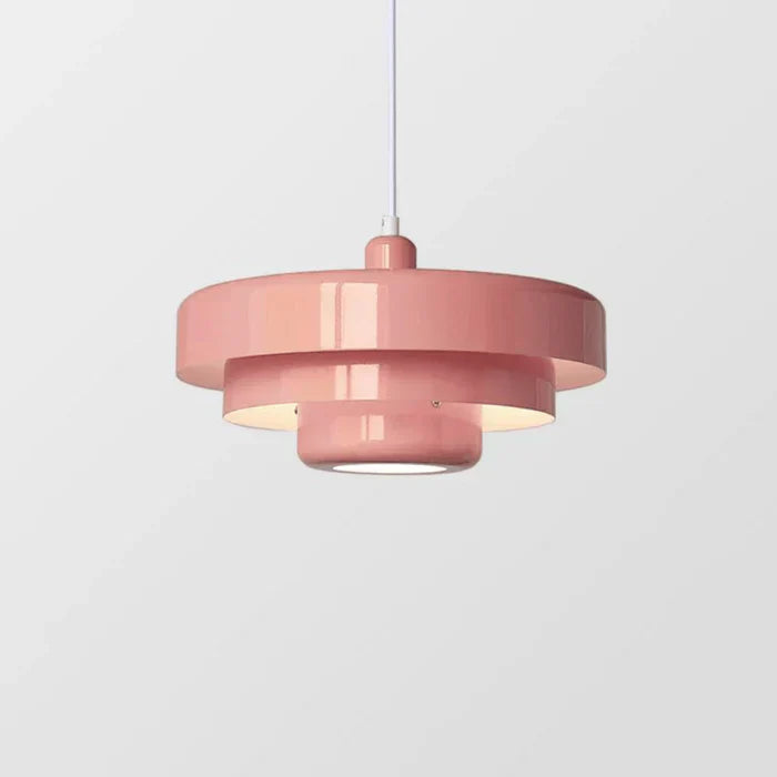 Rustic Metal Pendant Light - Classic Warm LED Lighting