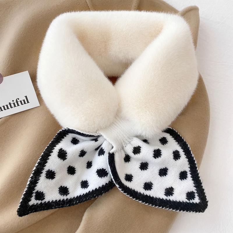 Soft Thick Faux Fur Winter Scarf