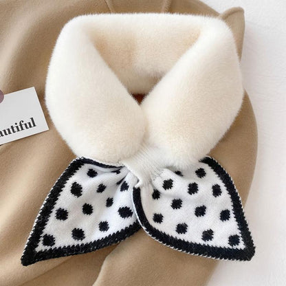 Soft Thick Faux Fur Winter Scarf