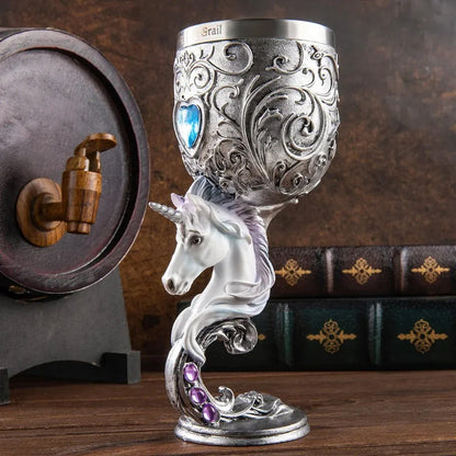 Luxury Handcrafted Antique Champagne Flute