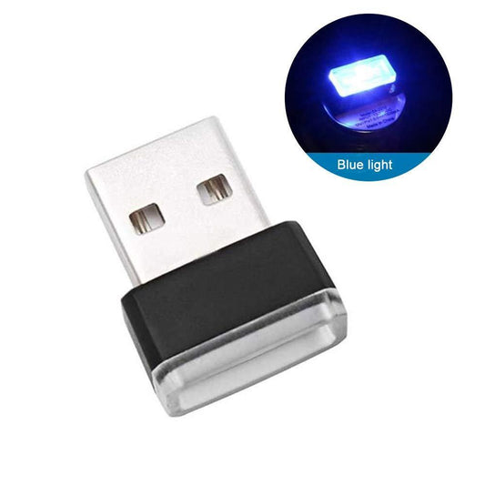 Compact Car LED Interior Light USB Plug - Fesara
