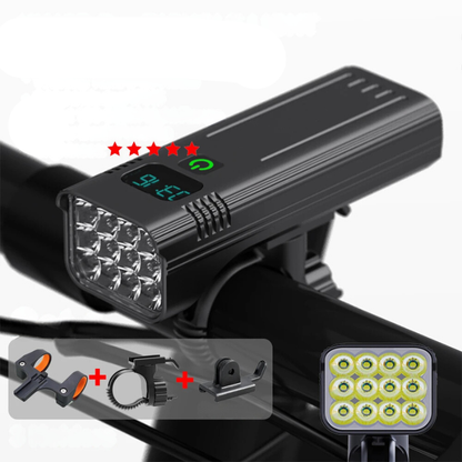 Bright 5000 Lumen USB Rechargeable Bicycle Light