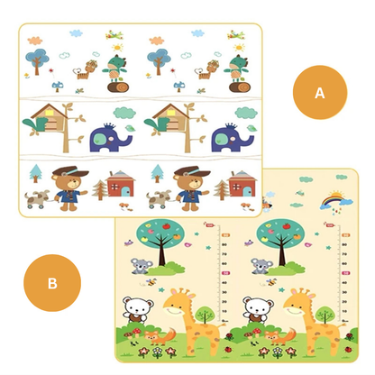 Portable Baby Playmat - Soft, Safe & Easy Clean