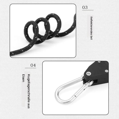 Durable Rope for Pulley Adjustment