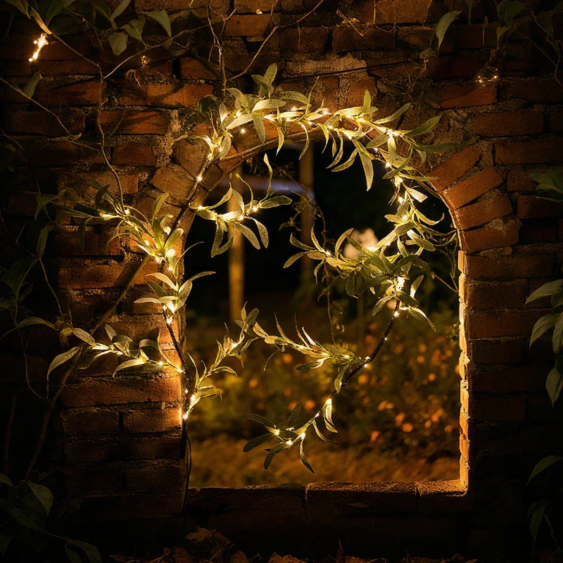 Floral String Hanging Lamp