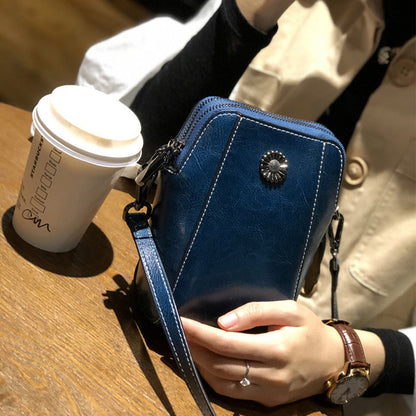Fesara | Ladies Genuine Leather Phone Pouch