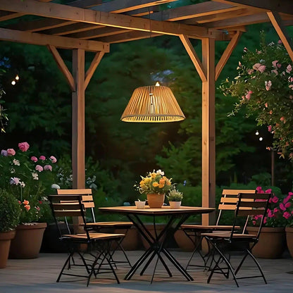 Outdoor Solar Powered String Lantern