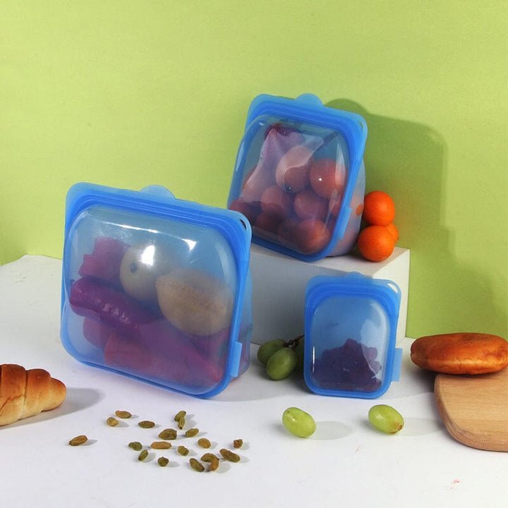 Reusable Food Bags - Space Saving - Eco Friendly Storage - Fesara