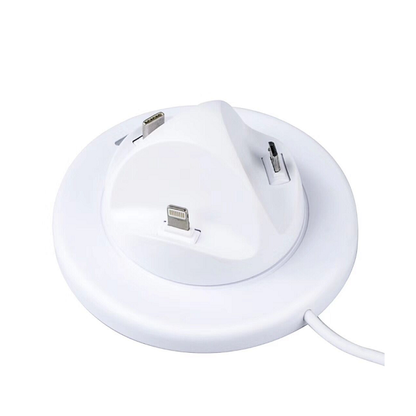 Compact Phone Stand with USB Charging Base