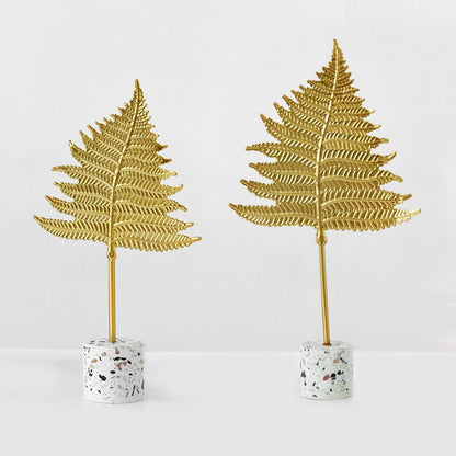 Luxury Gold Leaf Christmas Decorations