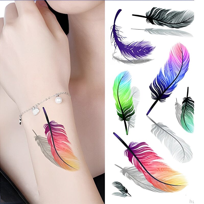 Realistic 3D Temporary Tattoo Sticker