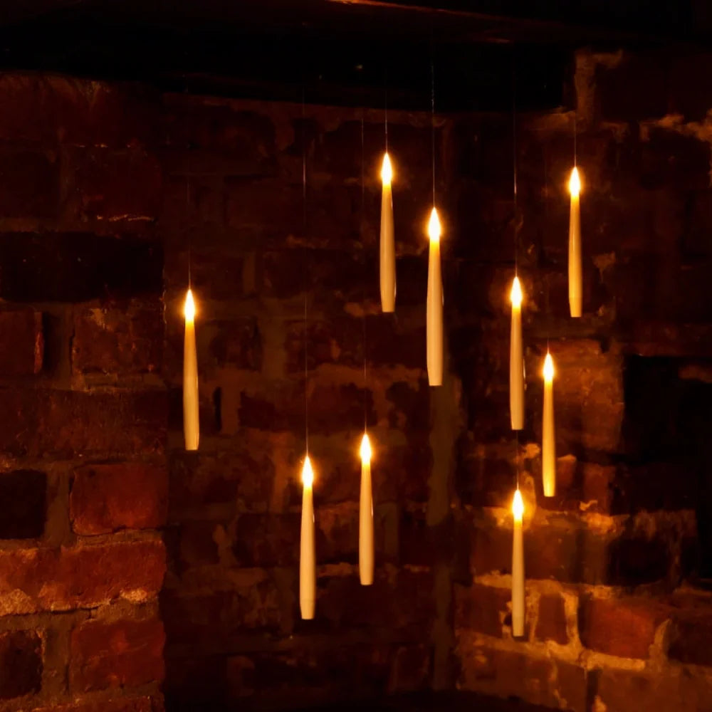 Warm Glow Floating LED Candle Light Set