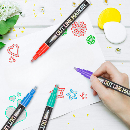 Vibrant Colorful Art Markers - Fesara