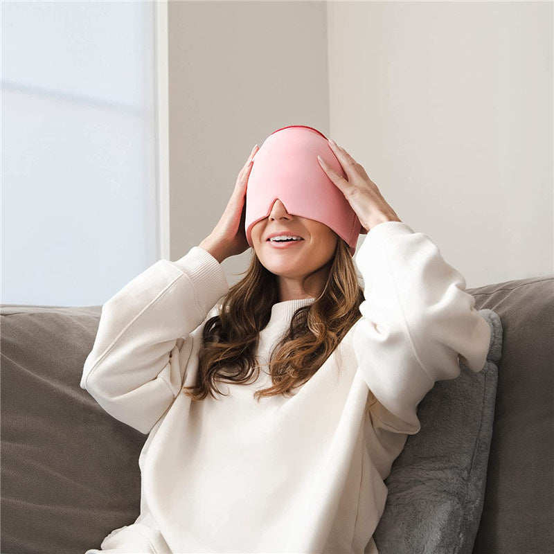 Cooling Migraine Relief Hat for Headache Pain