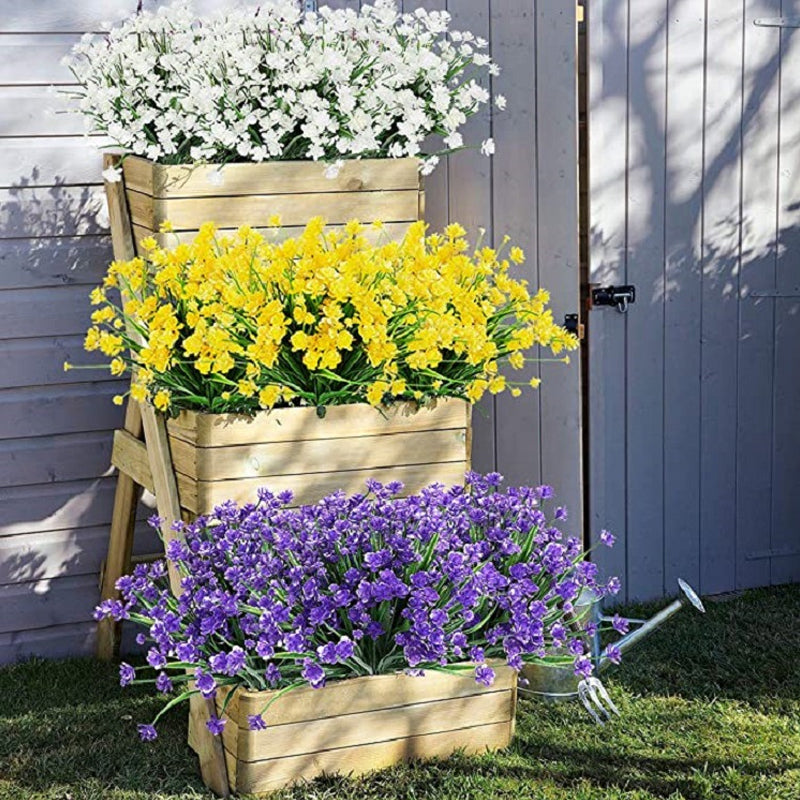 Outdoor Fake Flower Arrangements
