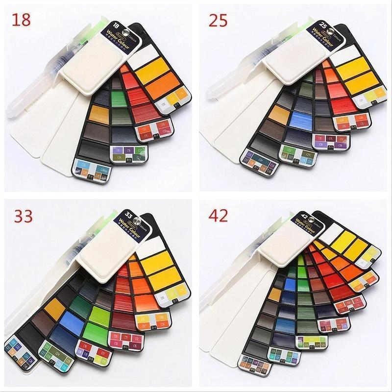 Vibrant Artists Gouache Paint Palette