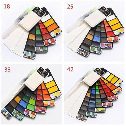 Vibrant Artists Gouache Paint Palette