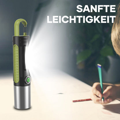 Compact Rechargeable LED Flashlight for Camping