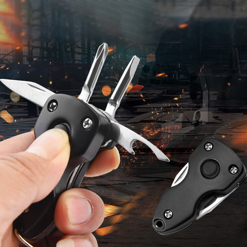 Compact Folding Pocket Keychain