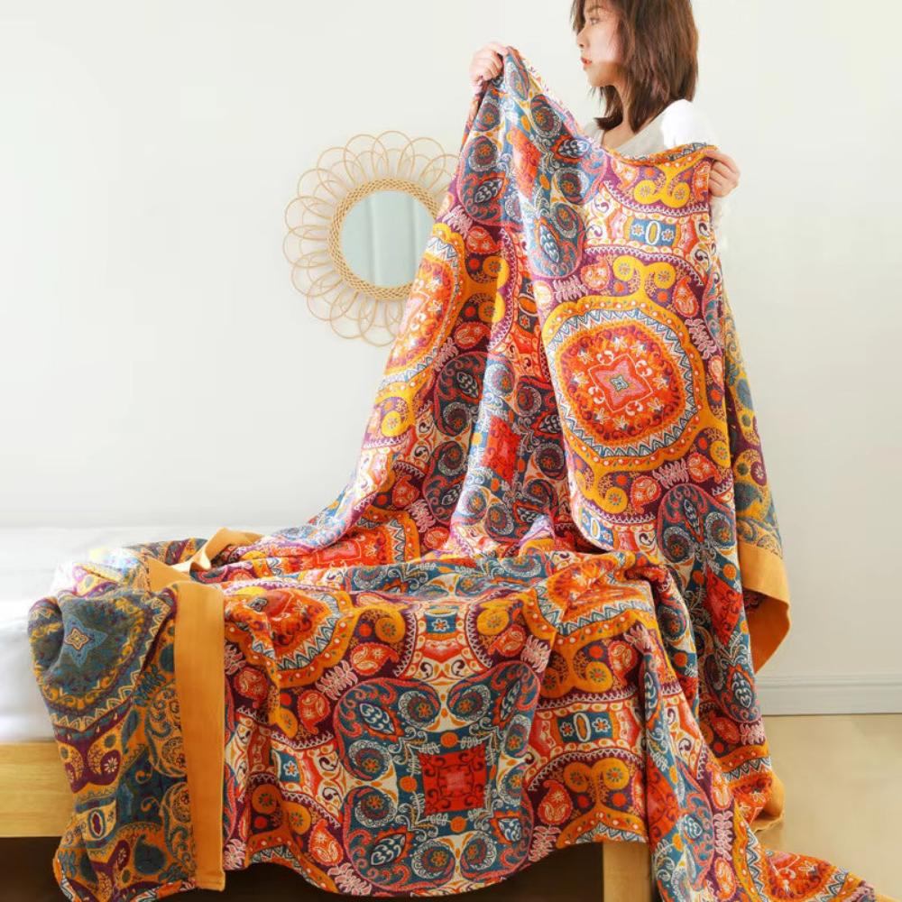 Soft Reversible Blanket for Year Round Comfort - Fesara