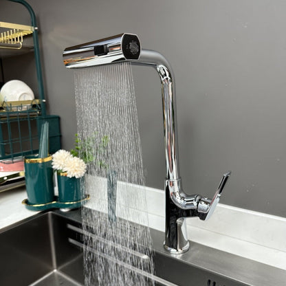 Contemporary Cascade Kitchen Sink Faucet