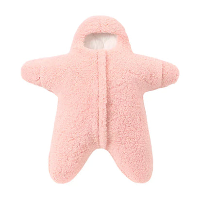 Soft Baby Romper with Hood and Plush Suit