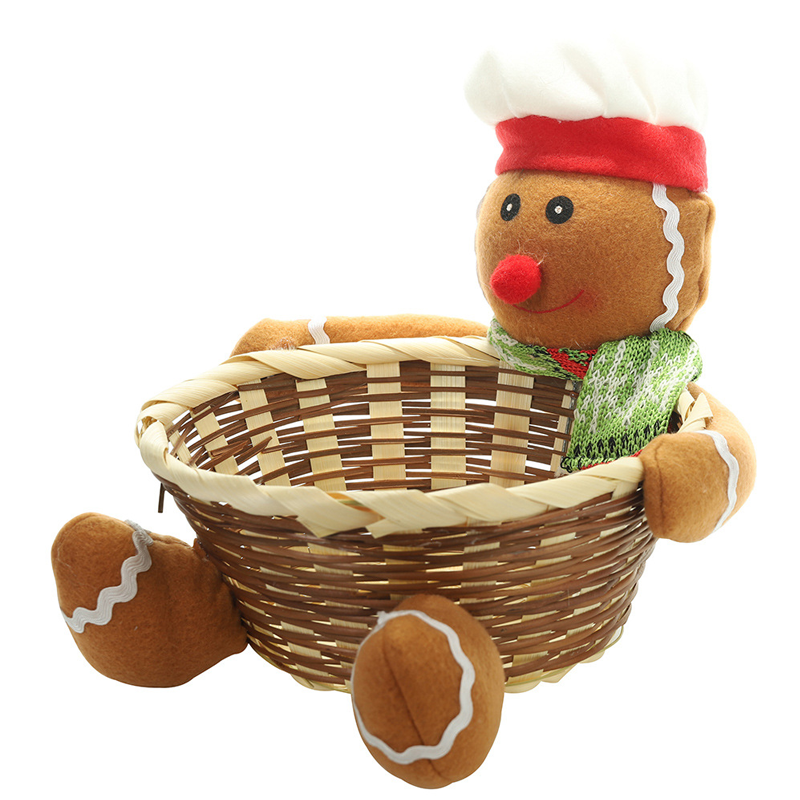 Holiday Sweet Treat Woven Gift Basket